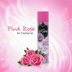 Super Storm Pink Rose Air Freshener - 300ml Super Storm