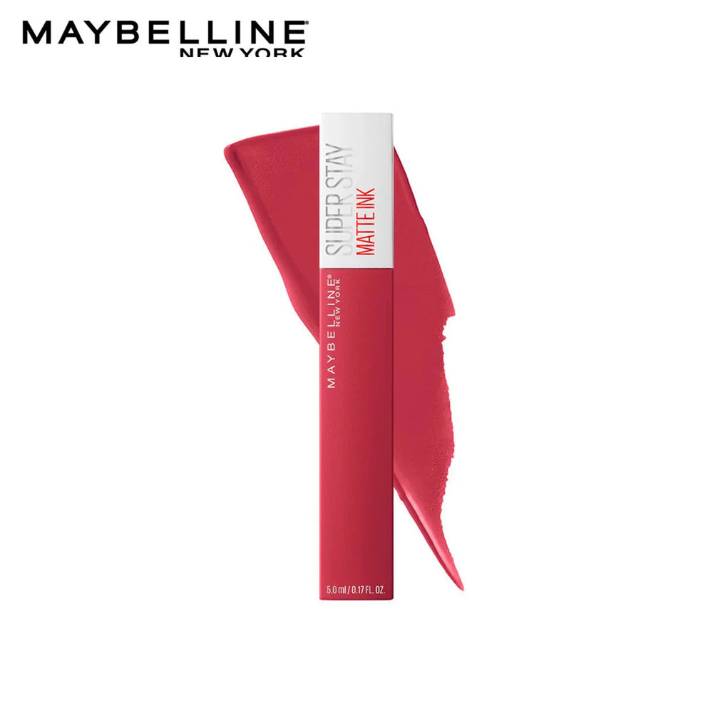 Maybelline - Superstay Matte Ink Liquid Lipstick Bricks City Edition - Ruler 80 Maybelline