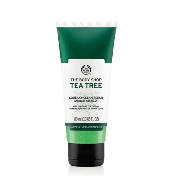 The Body Shop Tea Tree Squeaky-Clean Scrub - 100ml The Body Shop