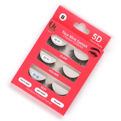 Quetee Beauty Faux Mink Eyelash-Pack Two Quetee