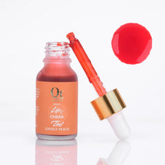 Quetee Beauty Lip & Cheek Color Lovely Peach Quetee