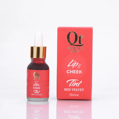 Quetee Beauty Lip & Cheek Color Red Velvet Quetee