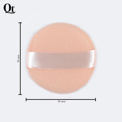 Quetee Beauty Professional Round Shape Makeup Puffs in Skin Color Quetee