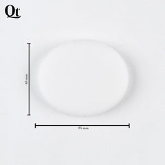 Quetee Beauty Oval-shaped makeup Puffs White Color Quetee