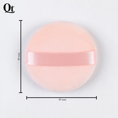 Quetee Beauty Professional Round Shape Makeup Puffs in Baby Pink Color Quetee
