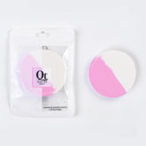 Quetee Beauty Round Shape Makeup Puffs in Pink & White Color Quetee