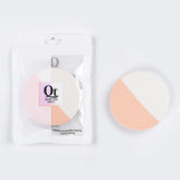 Quetee Beauty Round Shape Makeup Puffs in Skin & White Color Quetee