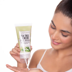 CoNatural Tea Tree & Neem Facewash - 150ml Co-Natural