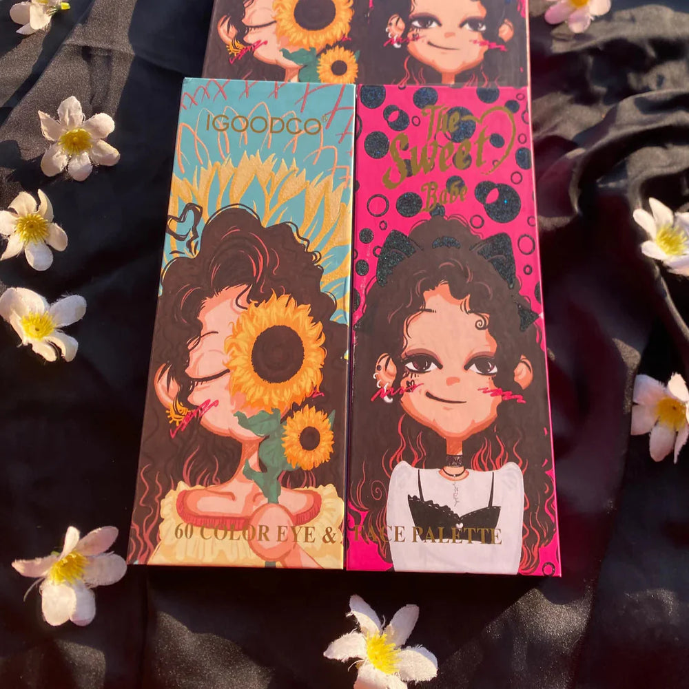 Igoodco the Sweet Babe 60 Colors Eyeshadow Palette Igoodco