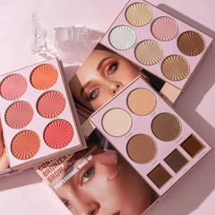 Hudamoji 5 Pages Complete Makeup Book Palette Huda Moji
