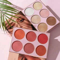 Hudamoji 5 Pages Complete Makeup Book Palette Huda Moji