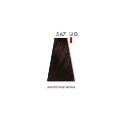 KEUNE TINTA LIGHT RED VIOLET BROWN 5.67 with Keune Developer 20 Volume - 60 ml Keune