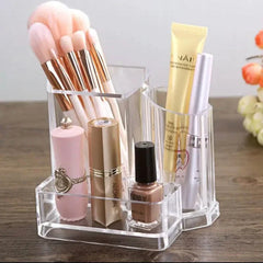 Transparent Makeup Brush Bucket Cosmia