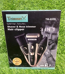 Trimmer X TM6559 3 in 1 Hair Trimmer Trimmer X