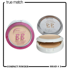 True Match BB Compact Powder Long Lasting Waterproof - Shade 3 True match