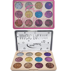 True Match Fit Me 12 Color Magic Glitter Eyeshadow Kit True match
