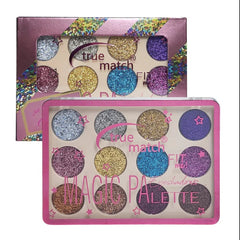 True Match Fit Me 12 Color Magic Glitter Eyeshadow Kit True match