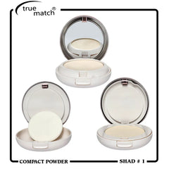 True Match Fit Me Lucent 2 in 1 Face Powder - Shade 1 True match