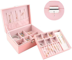 PU Leather Jewellery Box with Lock Cosmia