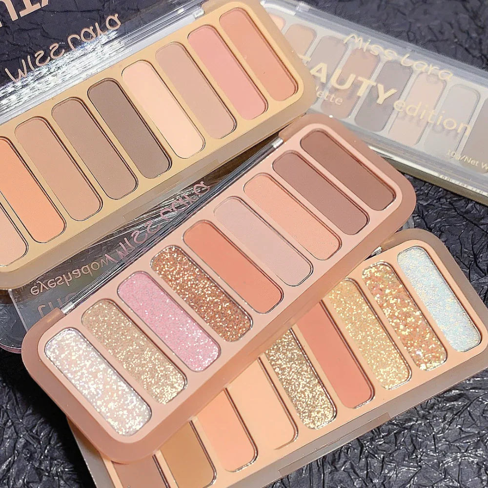 Miss Lara 9-color Blush Highlighter Eyeshadow Palette Miss Lara