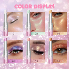 USHAS Jelly Eyeshadow Stick – Long Lasting Metallic Shimmer Eye Color USHAS