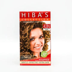Hibas Collection Hair Color 43N Medium Golden Brown (60-ml) Hiba's Collection