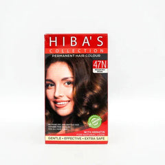 Hibas Collection Hair Color 47N Medium Rich Brown (60-ml) Hiba's Collection