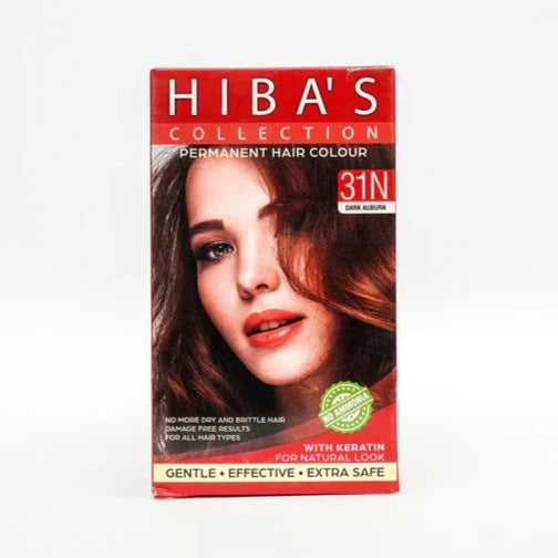 Hibas Collection Hair Color 31N Dark Brown (60-ml) Hiba's Collection