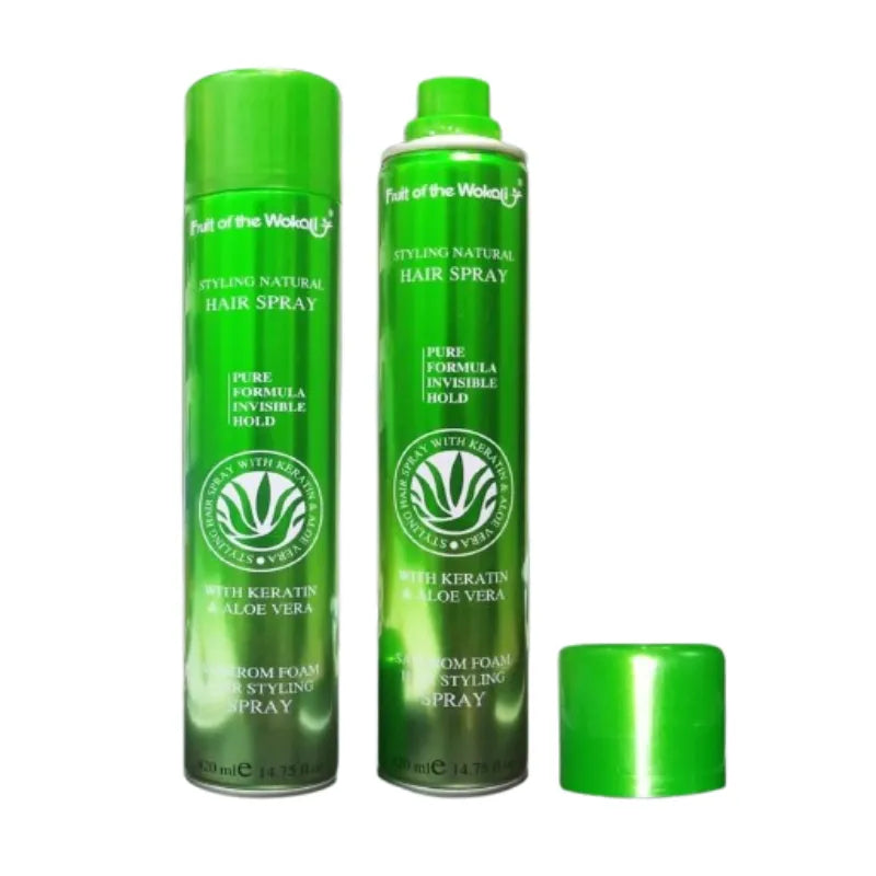 Fruit of the Wokali Styling Natural Hair Spray - 420ml Wokali