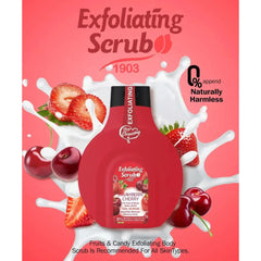 Fruit of the Wokali Strawberry Cherry Gel Scrub Wokali