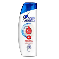 Head & Shoulders Smooth & Silky 2 in 1 Antidandruff Shampoo 185ml Head & Shoulder