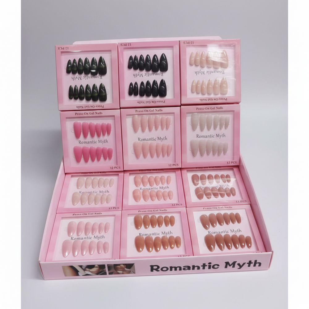 Romantic Myth Press On Gel Nails - 12Pcs Romantic Myth
