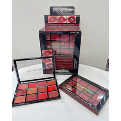 Mocallure Kiss Lipstick Matte Palette - 12 Colors Mocallure