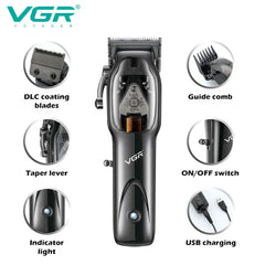 VGR V-653 Professional Hair Clipper VGR