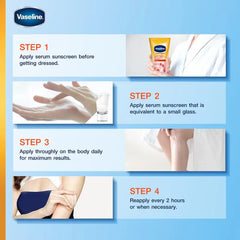 Vaseline Daily Protection & Brightening Serum SPF 50+ PA++++ - 300ml Vaseline