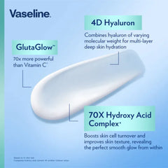 Vaseline Gluta-Hya Serum Burst Lotion Smoothing Perfector - Made in Thailand Vaseline