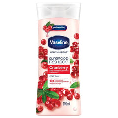 Vaseline - Body Lotion Healthy Bright Super Food Freshlock Cranberry Vaseline