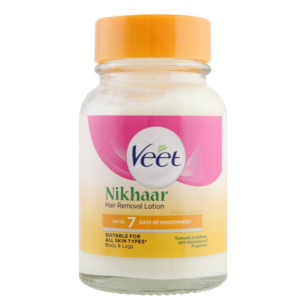 Veet Nikhaar Body & Legs Hair Removal Lotion, All Skin Types - 40g Veet