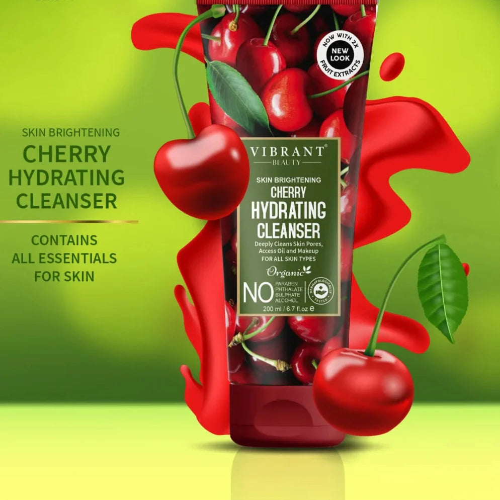Vibrant Beauty Cherry Hydrating Cleanser - 200ml Vibrant Beauty