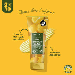 Vibrant Beauty Lemon Revitalising Cleanser - 200ml Vibrant Beauty