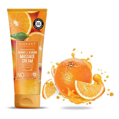 Vibrant Beauty Almond & Orange Massage Cream Vibrant Beauty