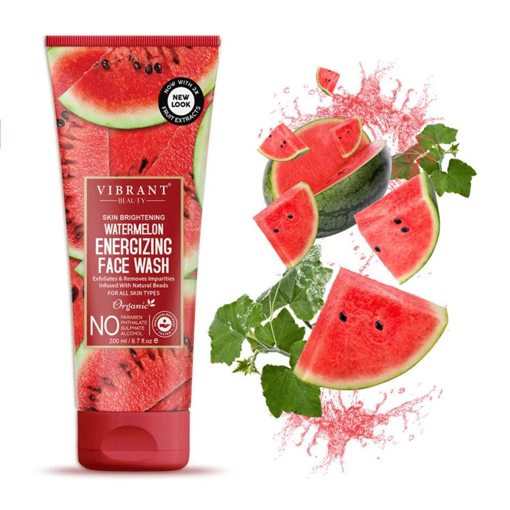 Vibrant Beauty Brightening Watermelon Exfoliating Face Wash 100ml Vibrant Beauty