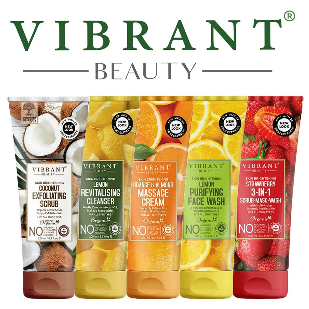 Vibrant Beauty Premium Essentials Facial Kit - Pack of 5 Vibrant Beauty