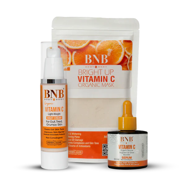 BNB Vitamin C Bundle ( Serum 30ml+ Night Cream 50ml + Mask 120gm ) BnB