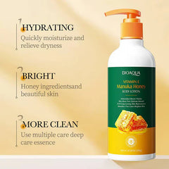 Bioaqua Vitamin E + Manuka Honey Moisturizing Body Lotion - 300g Bioaqua