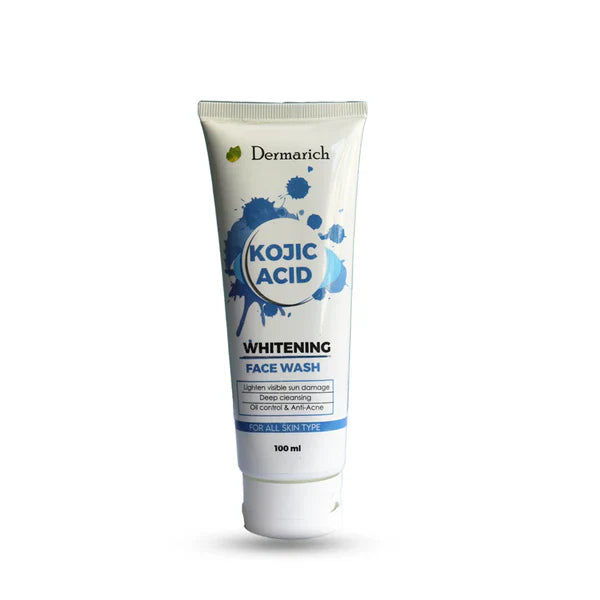 Dermarich Kojic Acid Face Wash for Whitening and Dark Spots -100ml Dermarich