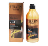WELLICE Keratin Vitamin E 2-in-1 Shampoo 520ml Wellice