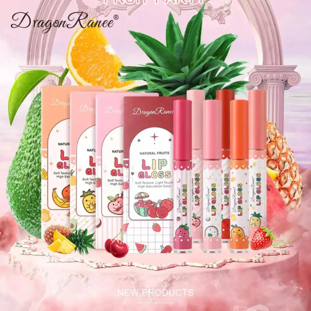 Dragon Ranee Waterproof Long Lasting Lip Gloss Set - 3 Pcs Dragon Ranee