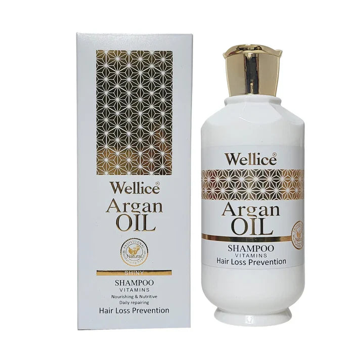 Wellice Premium Edition Argan Oil Spa Vitamins Shampoo 520g Wellice