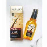 Wellice Keratin Collagen 2in1 Anti Hair Loss & Repair Hair Oil Wellice
